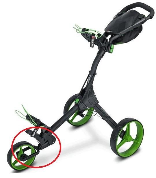 Big Max SPARE PART - Big Max IQ+ Front Fork, nero-lime