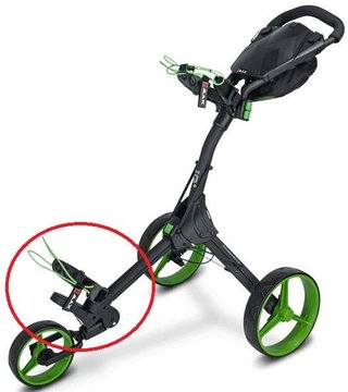 Big Max SPARE PART - Big Max Lower Bag Holder for IQ 360 accessorio carrello, verde