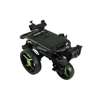 Axglo V1 carrello manuale da golf, nero/verde