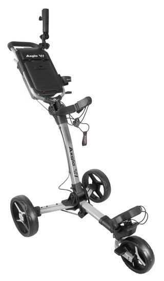 Axglo V1 carrello manuale da golf, argento/grigio