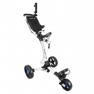 Axglo V1 carrello manuale da golf, bianco/blu
