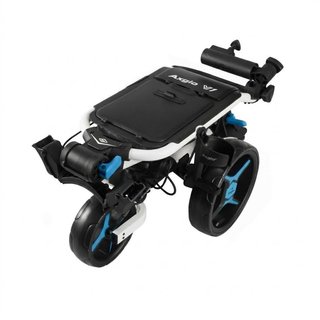 Axglo V1 carrello manuale da golf, bianco/blu