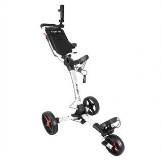 Axglo V1 carrello manuale da golf, bianco/rosso
