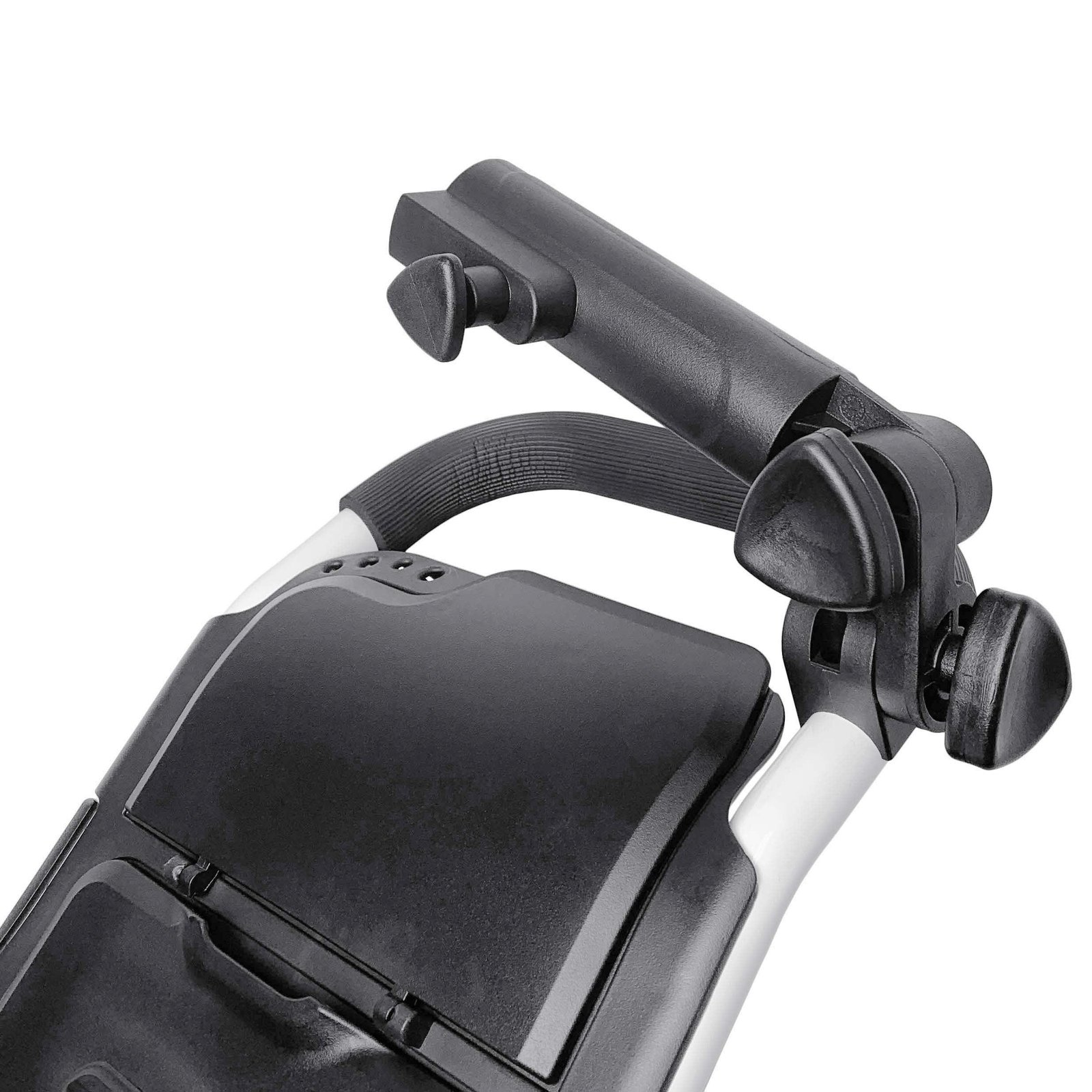 Axglo Adjustable Umbrella Holder accessorio per carrello, nero