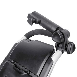 Axglo Adjustable Umbrella Holder accessorio per carrello, nero
