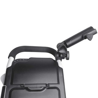 Axglo Adjustable Umbrella Holder accessorio per carrello, nero