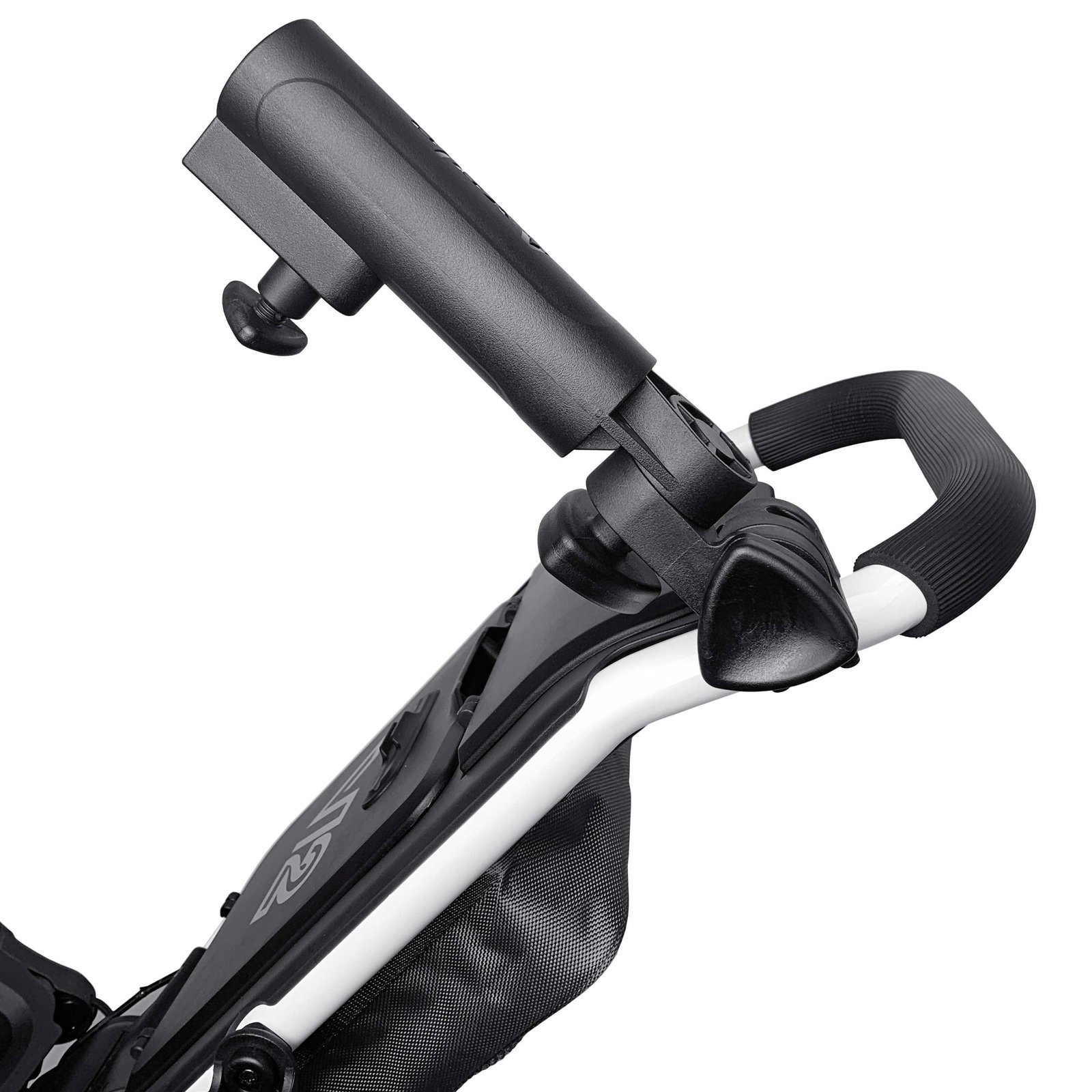 Axglo Adjustable Umbrella Holder accessorio per carrello, nero
