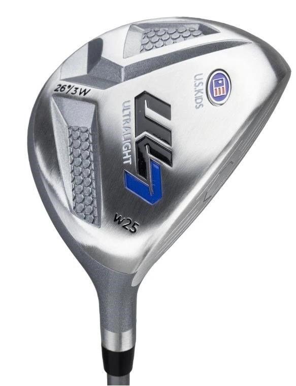 U.S. Kids Golf UL7-45 (114cm) set golf junior, grafite, + stand bag, nero/blu