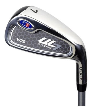 U.S. Kids Golf UL7-45 (114cm) set golf junior, grafite, + stand bag, nero/blu
