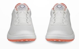 Ecco Core BOA scarpe da golf da donna, bianco/burnt coral