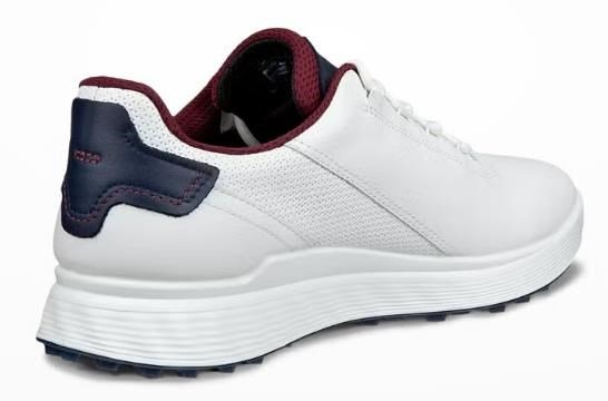 Ecco S-Casual scarpe da golf da uomo, bianco/marine