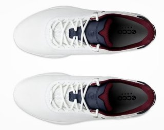 Ecco S-Casual scarpe da golf da uomo, bianco/marine
