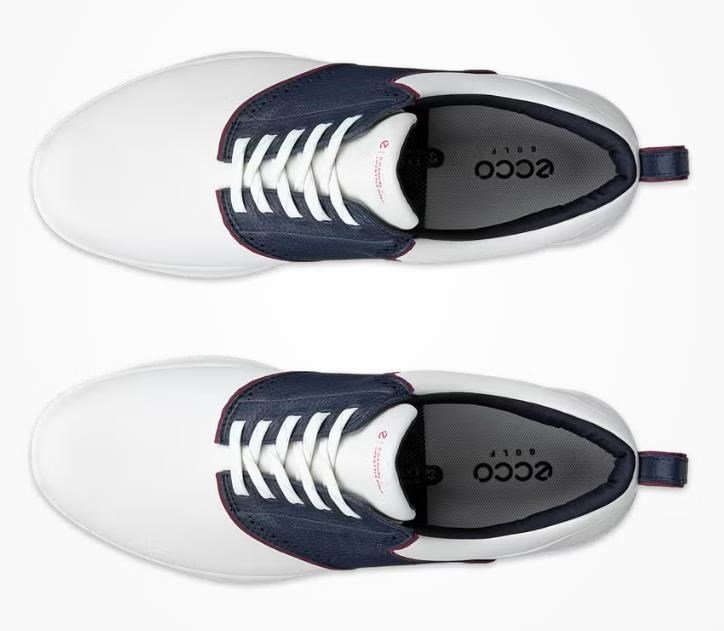Ecco S-Casual scarpe da golf uomo, bianche