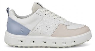Ecco Ecco Street 720 scarpe da golf donna, gravel/white/dusty blue