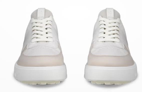 Ecco Ecco Street 720 scarpe da golf donna, gravel/white/dusty blue
