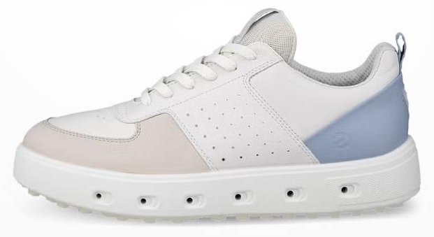 Ecco Ecco Street 720 scarpe da golf donna, gravel/white/dusty blue