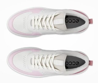 Ecco Street 720 scarpe da golf donna, bianco/blush/rosa blossom