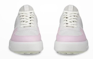 Ecco Street 720 scarpe da golf donna, bianco/blush/rosa blossom