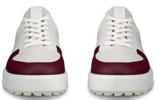 Ecco Street 720 scarpe da golf donna, dark ruby/white/marine