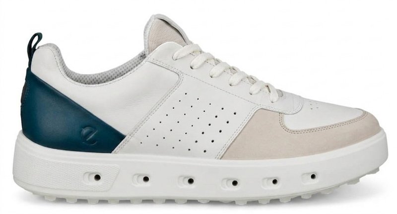Ecco Ecco Street 720 scarpe da golf donna, gravel/white/baygreen