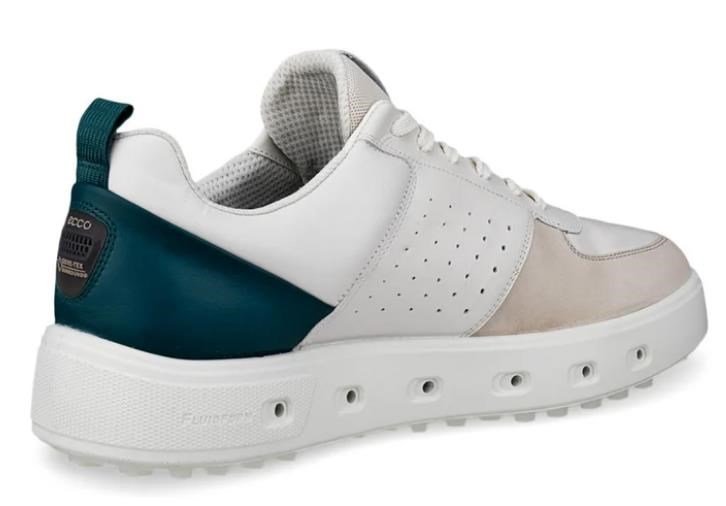 Ecco Ecco Street 720 scarpe da golf donna, gravel/white/baygreen