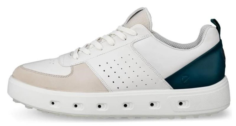 Ecco Ecco Street 720 scarpe da golf donna, gravel/white/baygreen