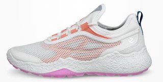 Ecco Biom H5 scarpe da golf donna, bianco/corallo bruciato