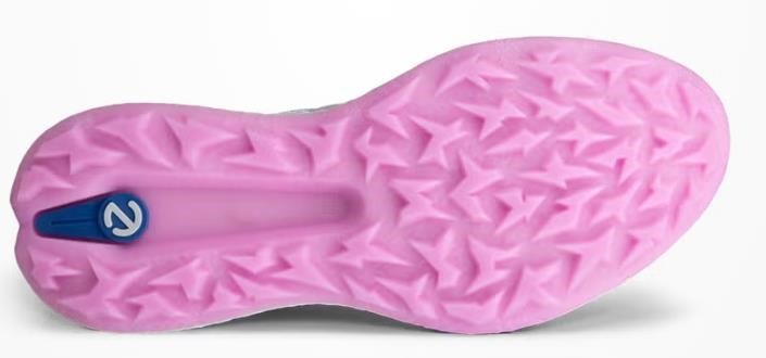 Ecco Biom H5 scarpe da golf donna, bianco/corallo bruciato