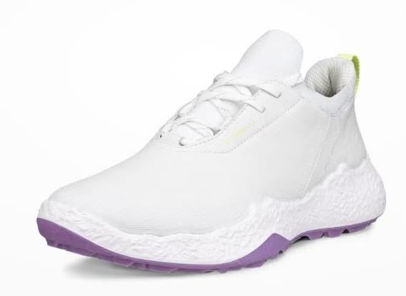 Ecco Biom H5 scarpe da golf donna, bianco/lavender mist