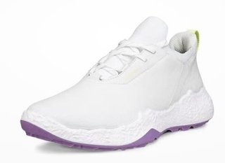 Ecco Biom H5 scarpe da golf donna, bianco/lavender mist