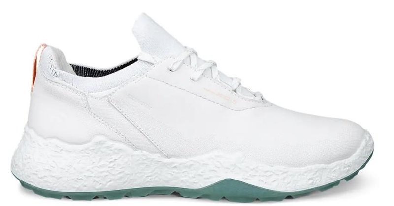 Ecco Biom H5 scarpe da golf donna, bianco/verde sedum