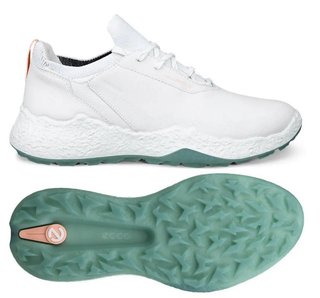 Ecco Biom H5 scarpe da golf donna, bianco/verde sedum
