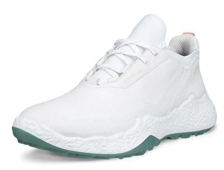 Ecco Biom H5 scarpe da golf donna, bianco/verde sedum