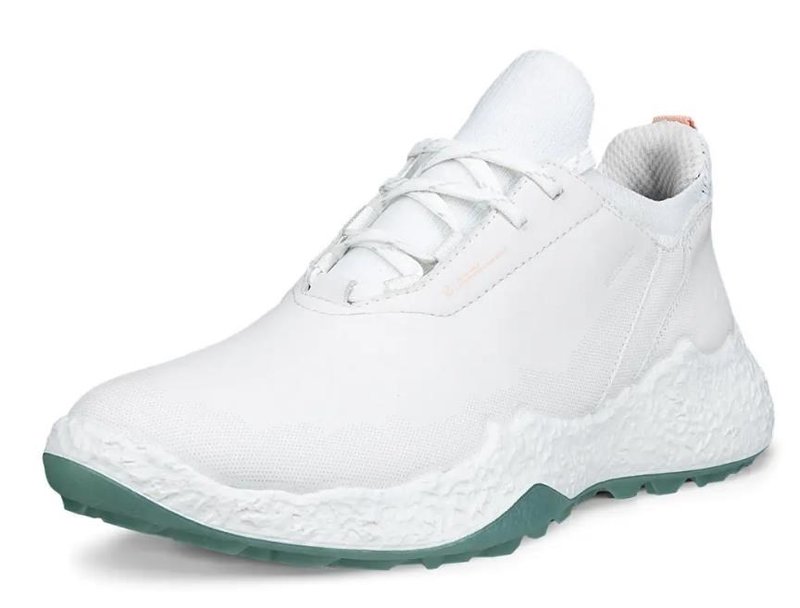 Ecco Biom H5 scarpe da golf donna, bianco/verde sedum