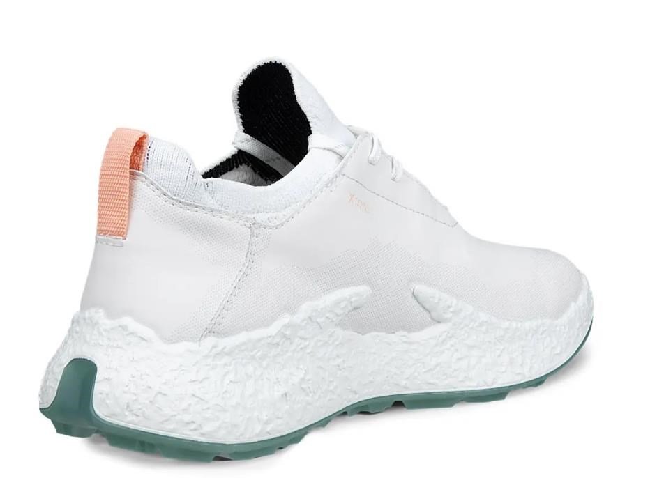 Ecco Biom H5 scarpe da golf donna, bianco/verde sedum