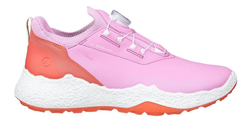 Ecco Ecco Biom H5 BOA scarpe da golf donna, lilac chiffon/burnt coral