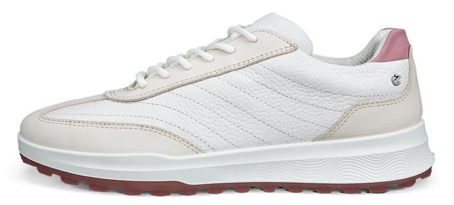 Ecco Street Vibe scarpe da golf donna, limestone/white/blush