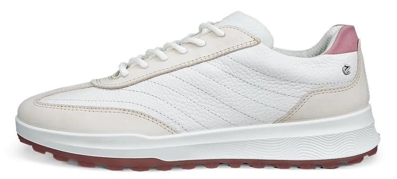 Ecco Street Vibe scarpe da golf donna, limestone/white/blush