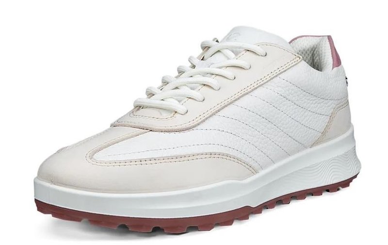 Ecco Street Vibe scarpe da golf donna, limestone/white/blush
