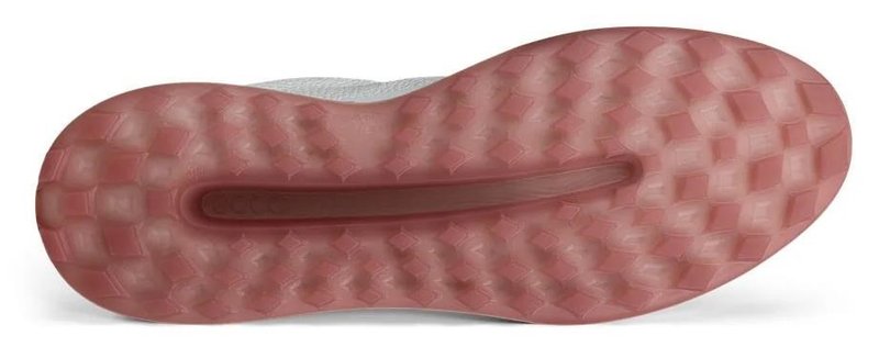 Ecco Street Vibe scarpe da golf donna, limestone/white/blush