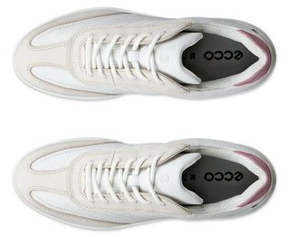 Ecco Street Vibe scarpe da golf donna, limestone/white/blush