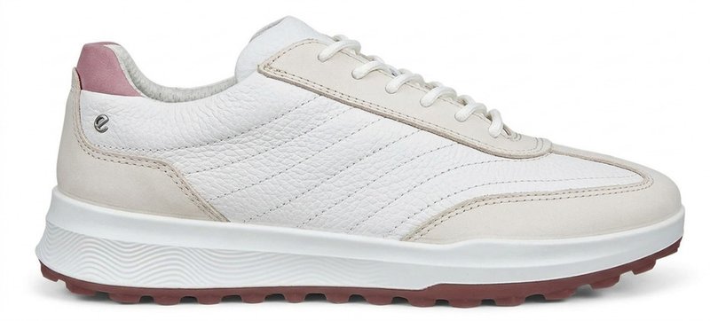 Ecco Street Vibe scarpe da golf donna, limestone/white/blush