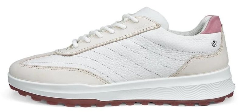 Ecco Street Vibe scarpe da golf donna, limestone/white/blush