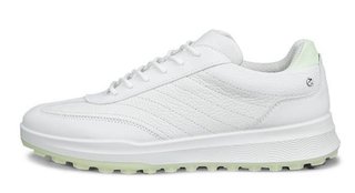 Ecco Street Vibe scarpe da golf donna, shadow white/lime cream