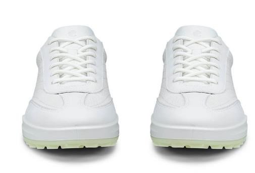 Ecco Street Vibe scarpe da golf donna, shadow white/lime cream