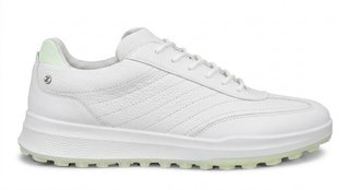 Ecco Street Vibe scarpe da golf donna, shadow white/lime cream