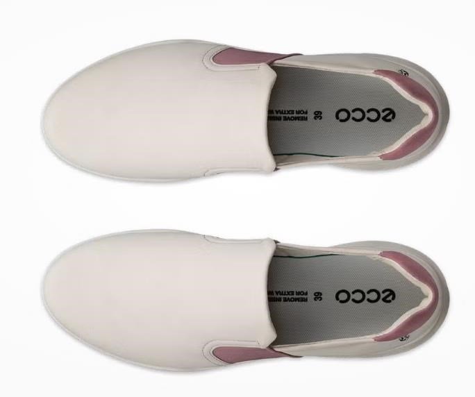 Ecco Street Vibe scarpe da golf donna, limestone/blush