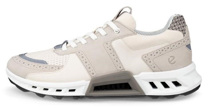 Ecco Biom C4 scarpe da golf da uomo, pure cashmere/limestone/dark clay