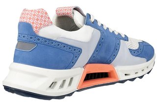 Ecco Biom C4 scarpe da golf uomo, federal blue/white/burnt coral
