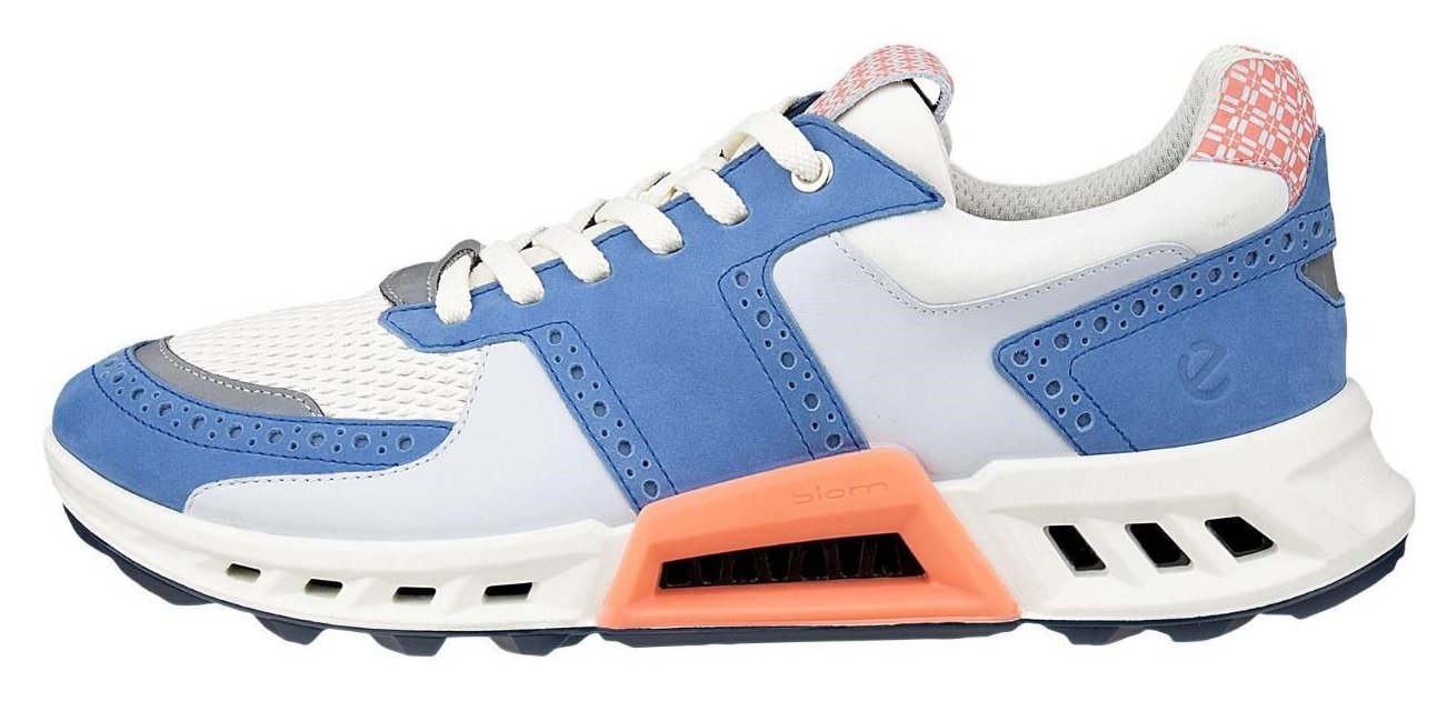 Ecco Biom C4 scarpe da golf uomo, federal blue/white/burnt coral